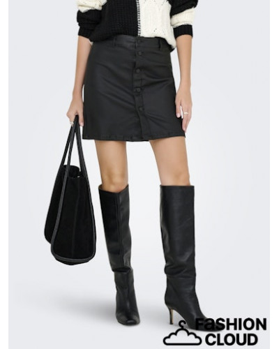 JDYNEWTHUNDER HW COATED SKIRT PNT