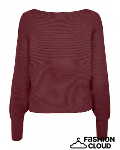 ONLADALINE LIFE L/S SHORT PULLO KNT NOOS
