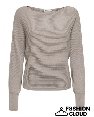 ONLADALINE LIFE L/S SHORT PULLO KNT NOOS