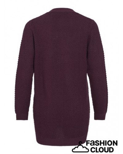 VIDALO L/S KNIT CARDIGAN- NOOS
