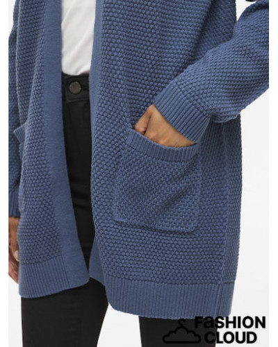 VIDALO L/S KNIT CARDIGAN- NOOS