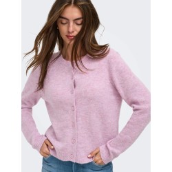 ONLOLIVIA Strick-Cardigan mit Rundhalsausschnitt