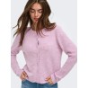 ONLOLIVIA Strick-Cardigan mit Rundhalsausschnitt