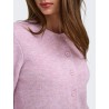 ONLOLIVIA Strick-Cardigan mit Rundhalsausschnitt