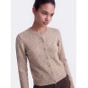 ONLOLIVIA Strick-Cardigan mit Rundhalsausschnitt