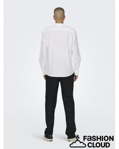 ONSCAIDEN LIFE LS LINEN BLEND MAO NOOS