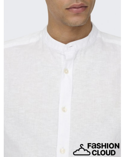 ONSCAIDEN LIFE LS LINEN BLEND MAO NOOS