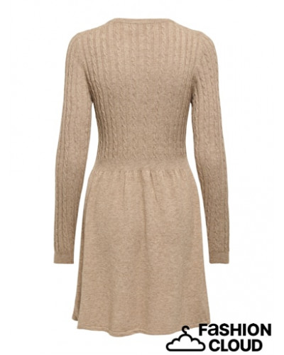 ONLFIA LIFE LS CABLE DRESS KNT NOOS