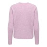 ONLOLIVIA Strick-Cardigan mit Rundhalsausschnitt