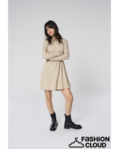 ONLFIA LIFE LS CABLE DRESS KNT NOOS