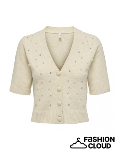 ONLRENE LIFE SS BLING CARDIGAN CC KNT