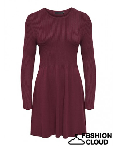 ONLALMA L/S O-NECK DRESS KNT NOOS