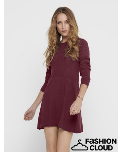 ONLALMA L/S O-NECK DRESS KNT NOOS