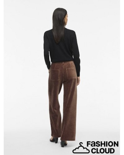 VIKITA RW WIDE CORDUROY PANTS - NOOS