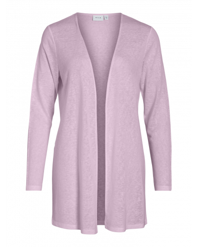 VIAMER L/S OPEN CARDIGAN