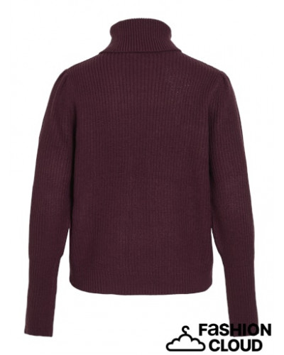 VILOU NEW ROLLNECK L/S KNIT TOP - NOOS