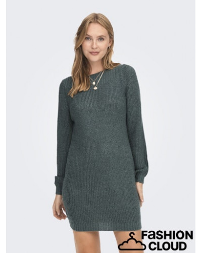 JDYWHITNEY MEGAN L/S BOAT DRESS KNT NOOS