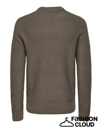 ONSALAM REG 5 STRUC CREW KNIT