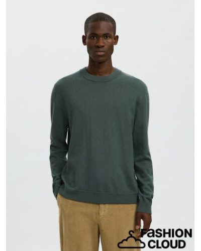 SLHTRAY MERINO BRUSHED RELAXED CREW NOOS