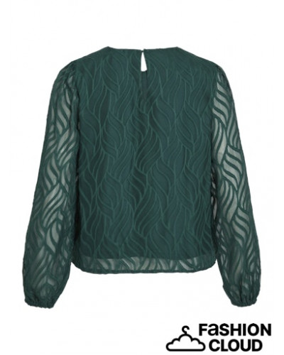 VIMIKA O-NECK L/S TOP - NOOS