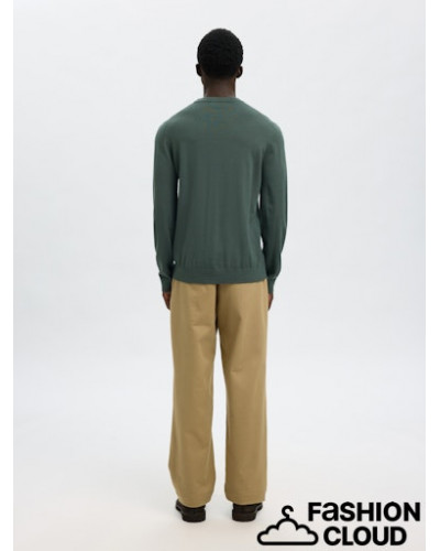 SLHTRAY LS KNIT MERINO CREW NECK NOOS
