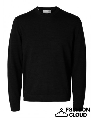 SLHTRAY LS KNIT MERINO CREW NECK NOOS