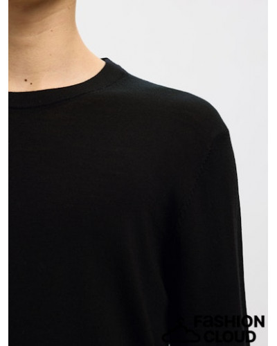 SLHTRAY LS KNIT MERINO CREW NECK NOOS