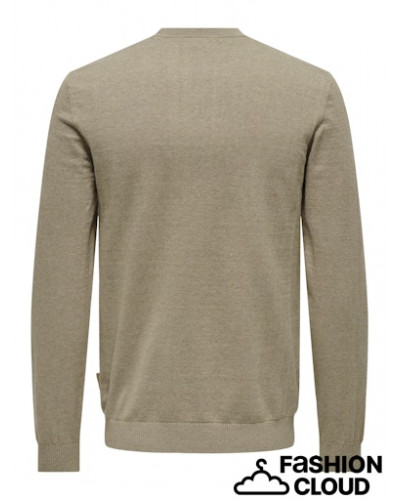 ONSERIC REG 12 STRUC CREW KNIT NOOS