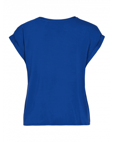 VIELLETTE S/S SATIN TOP - NOOS