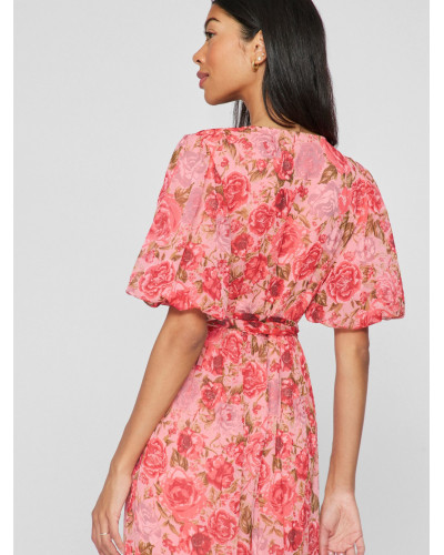 VIPALMA S/S ANKLE DRESS/DC/KA