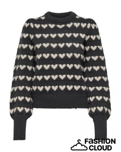 JDYSIGRID LIFE L/S ON PUFF PULL KNT NOOS