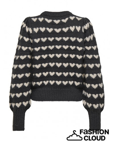 JDYSIGRID LIFE L/S ON PUFF PULL KNT NOOS