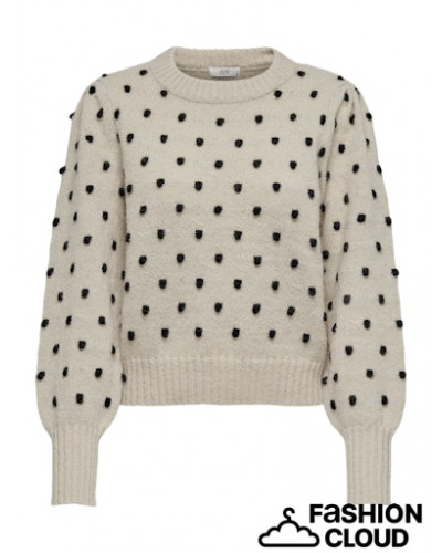 JDYSIGRID LIFE L/S ON PUFF PULL KNT NOOS