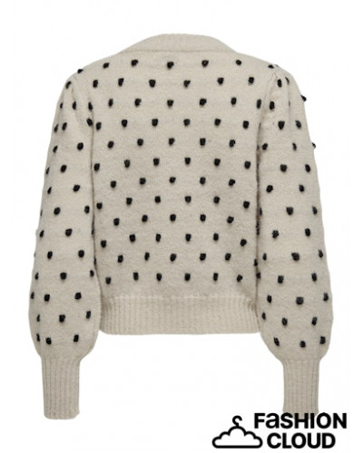 JDYSIGRID LIFE L/S ON PUFF PULL KNT NOOS