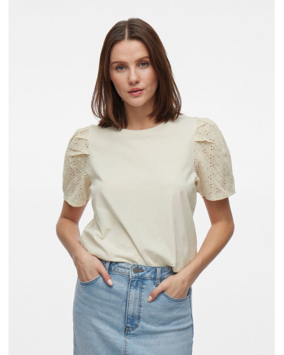 VIMERRY O-NECK S/S TOP/TB