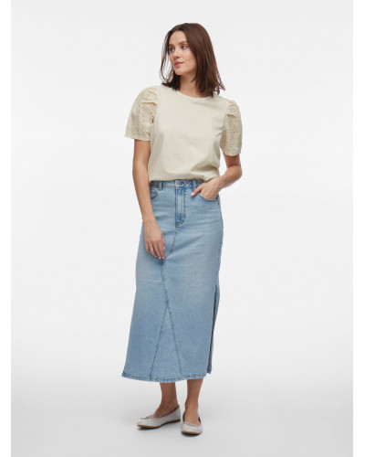 VIMERRY O-NECK S/S TOP/TB