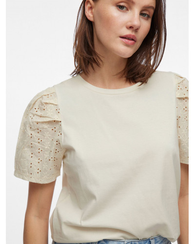 VIMERRY O-NECK S/S TOP/TB
