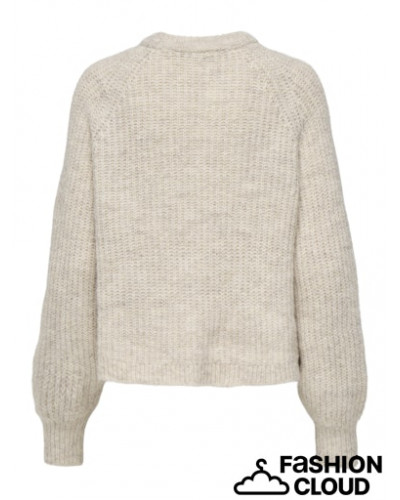 ONLGILA LIFE LS STRUCTURE O-NECK BF KNT