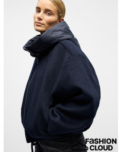 OBJMOORE L/S OZ WOOL BOMBER 140