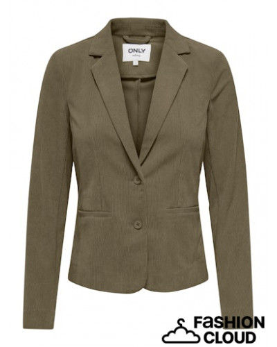 ONLPOPTRASH-LIAS L/S CORD BLAZER TLR BF