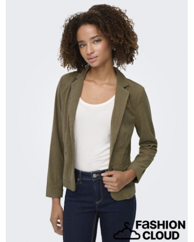 ONLPOPTRASH-LIAS L/S CORD BLAZER TLR BF