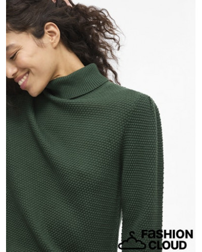 VIDALO PUFF SLEEVE ROLLNECK KNIT/KA