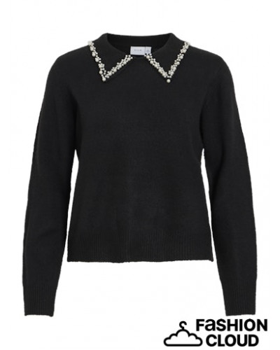 VIPEARL L/S O-NECK PULLOVER/KA