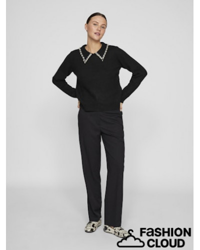 VIPEARL L/S O-NECK PULLOVER/KA