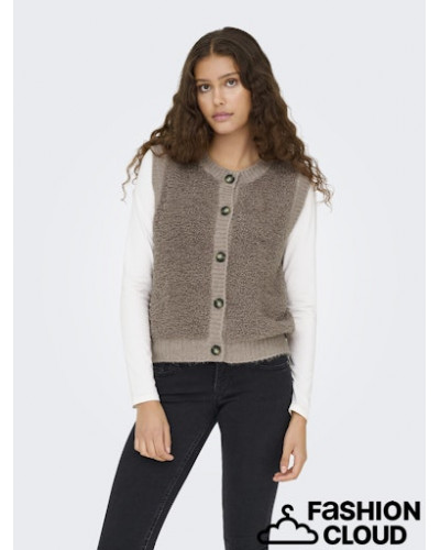 JDYEIRA LIFE S/L ON BUTTON VEST KNT NOOS