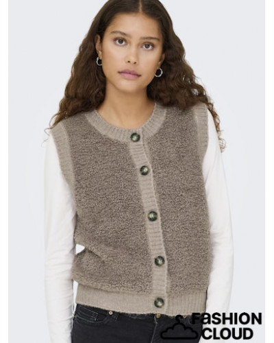 JDYEIRA LIFE S/L ON BUTTON VEST KNT NOOS