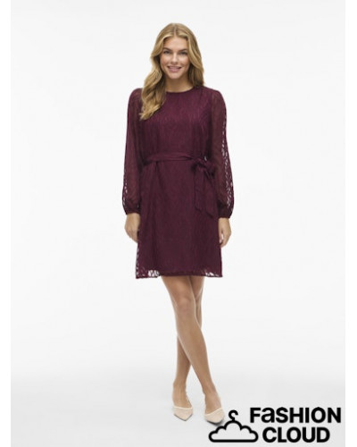 VIMIKA O-NECK L/S DRESS