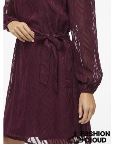 VIMIKA O-NECK L/S DRESS