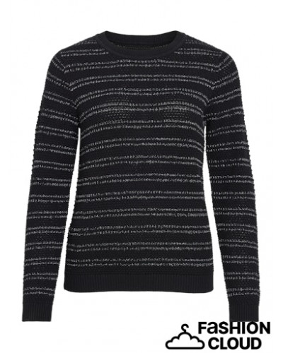 VIDALO L/S GLITTER KNIT TOP