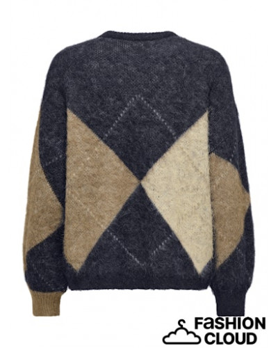 ONLNOEME LIFE LS JQ O-NECK KNT